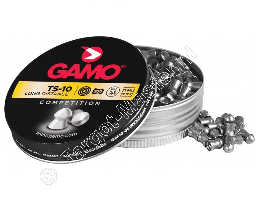 Gamo TS-10 Long Distance 4.50mm Airgun Pellets tin of 200